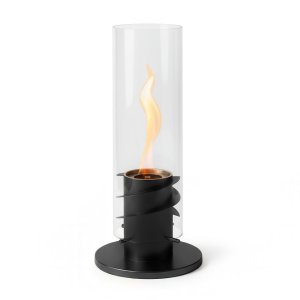 Настольный биокамин Свеча, черный