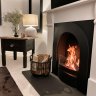 Напольный биокамин в портале Бродвей фото 3