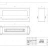 Биокамин SteelHeat FRAME ONE 1000 красный фото 8